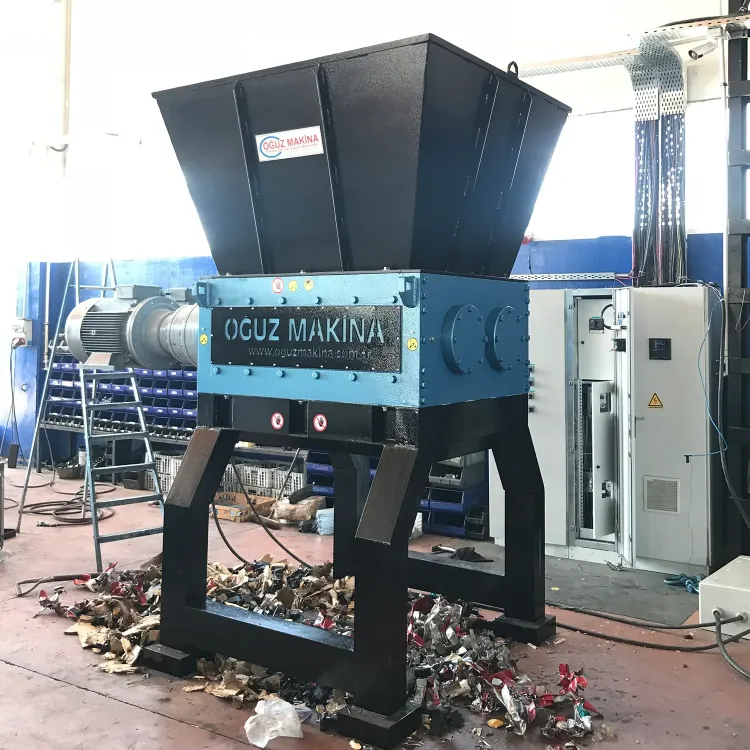 PRO1200X2 Çift Rotorlu Parçalayıcı (Çift Rotor Shredder)