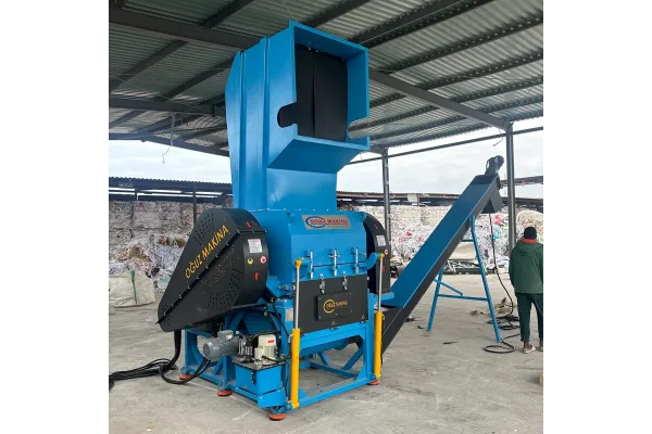 PKM 1000 Plastik Kırma Makinası